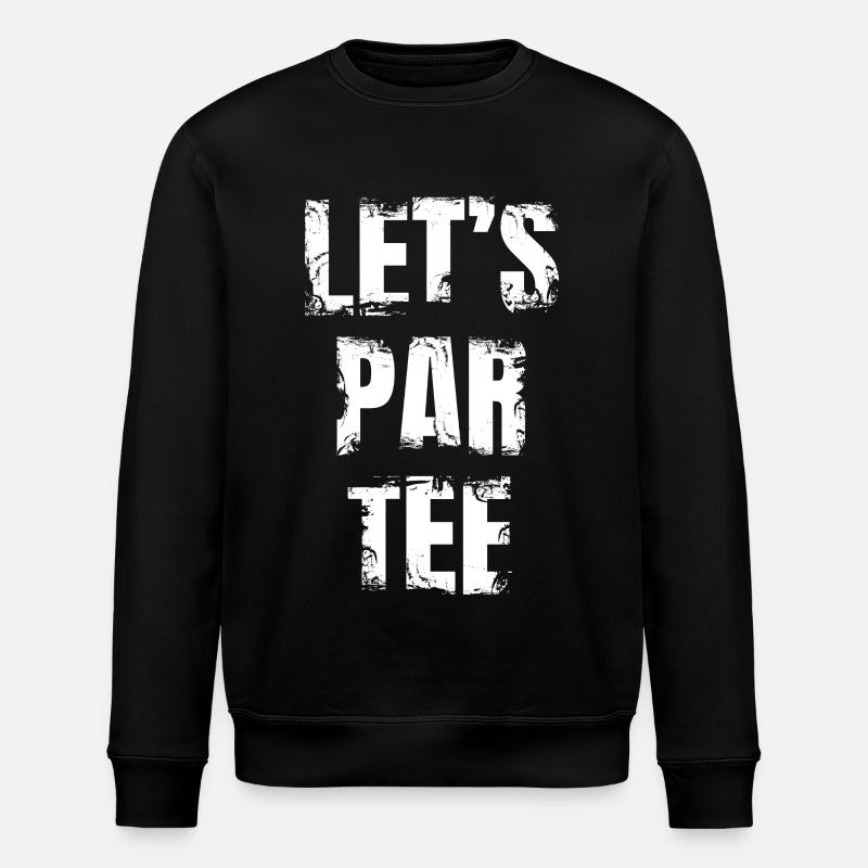 Let's Par Tee - Stanley/Stella Unisex Bio-Sweatshirt ROLLER - Schwarz