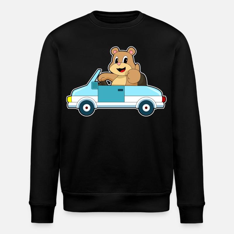 Voiture d’ours - Sweat bio ROLLER Stanley/Stella Unisexe - noir
