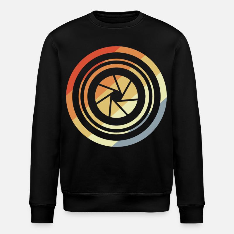 Ouverture de la caméra - Sweat bio ROLLER Stanley/Stella Unisexe - noir