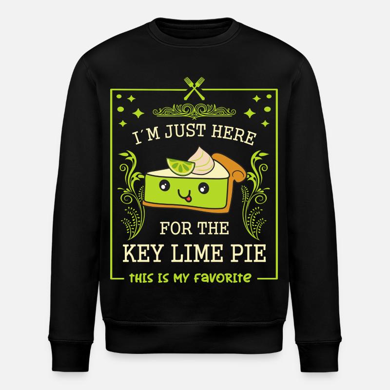 Limetten Kuchen - Stanley/Stella Unisex Bio-Sweatshirt ROLLER - Schwarz