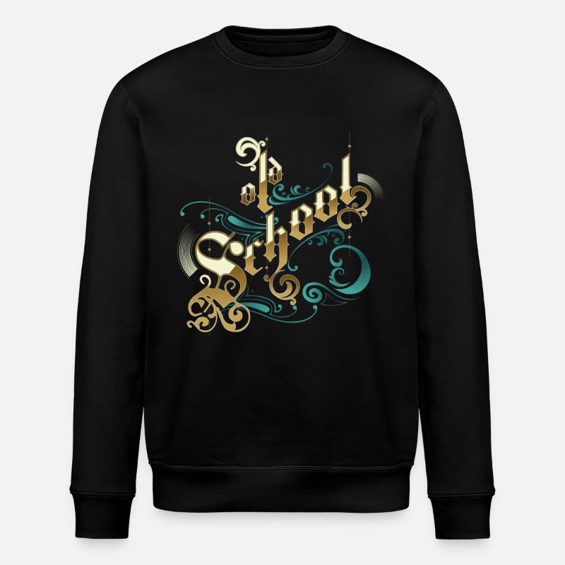 Alte Schule - Stanley/Stella Unisex Bio-Sweatshirt ROLLER - Schwarz