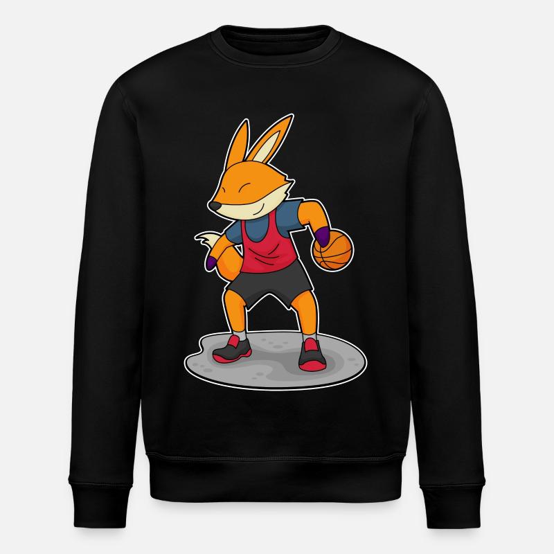 Fuchs Basketteur Basketteur - Sweat bio ROLLER Stanley/Stella Unisexe - noir