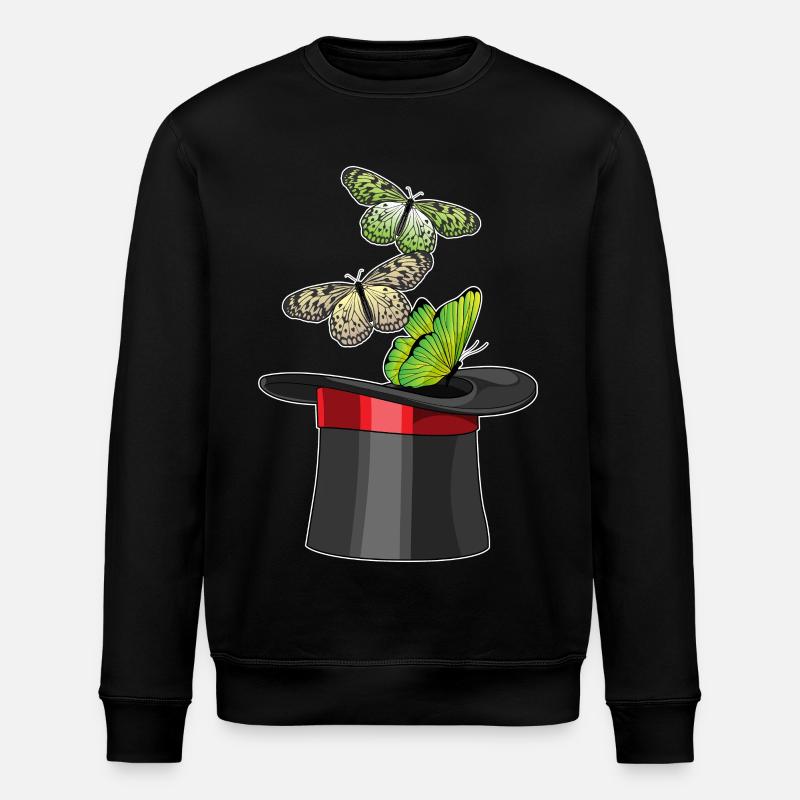 Cylindre Butterfly Wizard - Sweat bio ROLLER Stanley/Stella Unisexe - noir