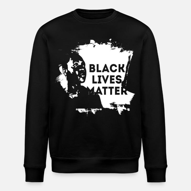 black lives matter - Sweat bio ROLLER Stanley/Stella Unisexe - noir