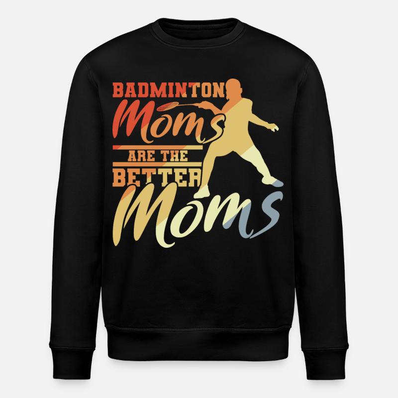 Mère de badminton - Sweat bio ROLLER Stanley/Stella Unisexe - noir