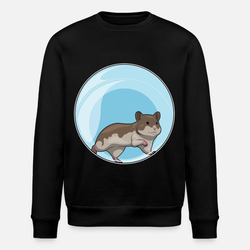 Hamster Hamster Ball - Sweat bio ROLLER Stanley/Stella Unisexe - noir