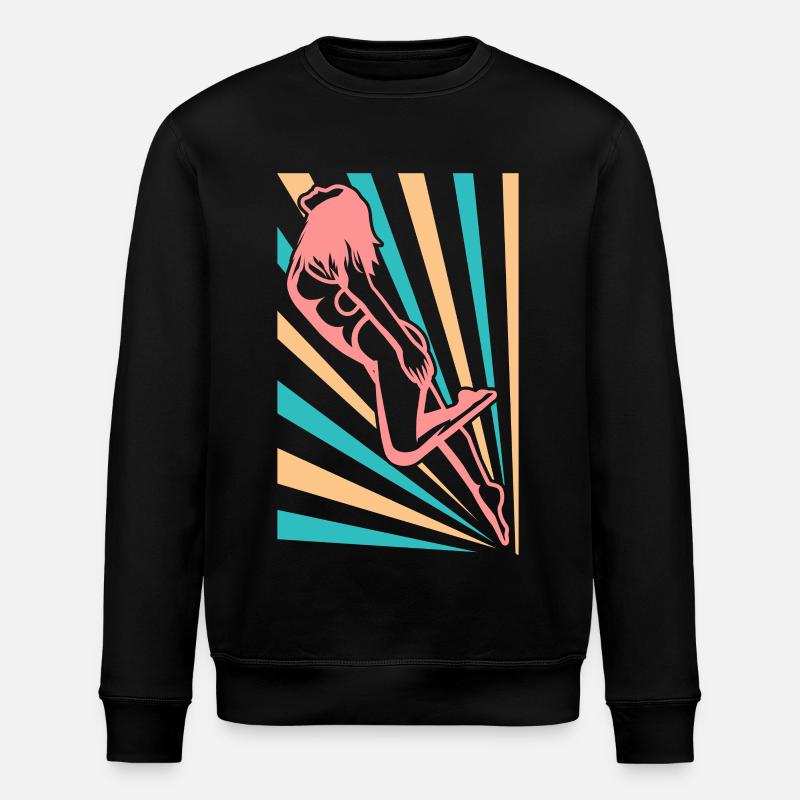 Mädels Schwimmen - Stanley/Stella Unisex Bio-Sweatshirt ROLLER - Schwarz