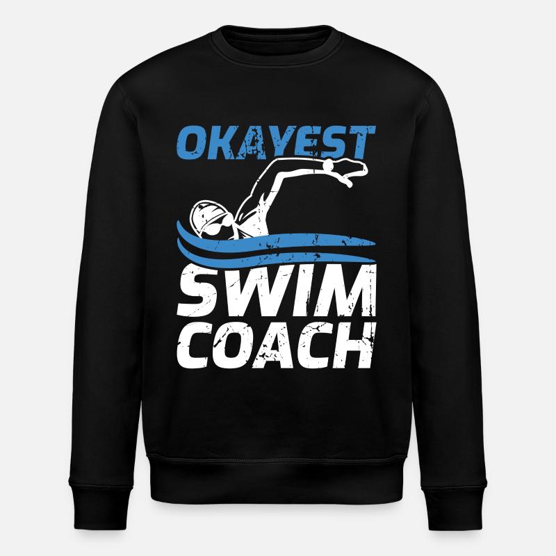 Schwimmtrainer - Stanley/Stella Unisex Bio-Sweatshirt ROLLER - Schwarz