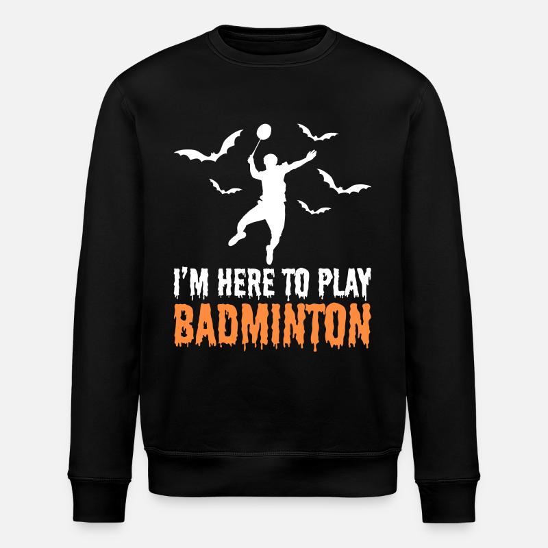 Badminton d’Halloween - Sweat bio ROLLER Stanley/Stella Unisexe - noir