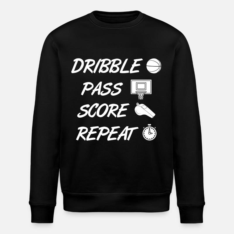 Basketteur - Sweat bio ROLLER Stanley/Stella Unisexe - noir