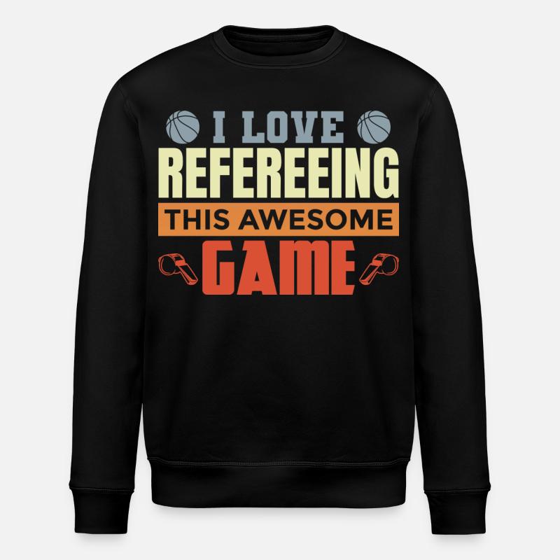 Basketball Impartial - Sweat bio ROLLER Stanley/Stella Unisexe - noir