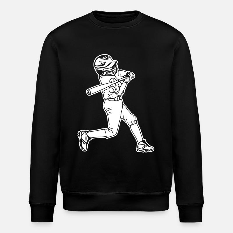Enfant de baseball - Sweat bio ROLLER Stanley/Stella Unisexe - noir
