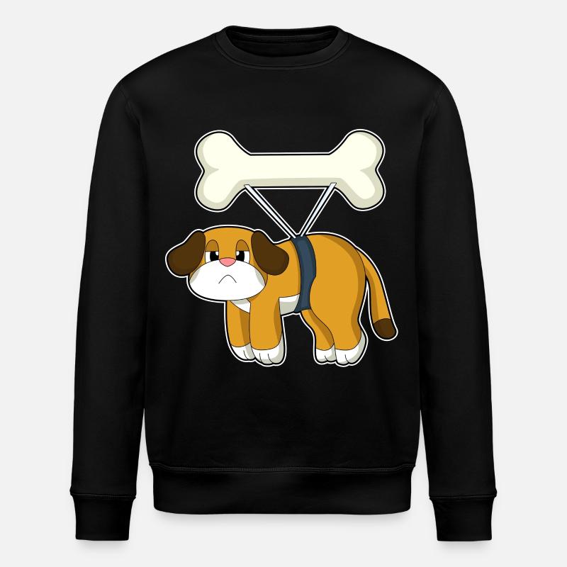 Os de chien - Sweat bio ROLLER Stanley/Stella Unisexe - noir