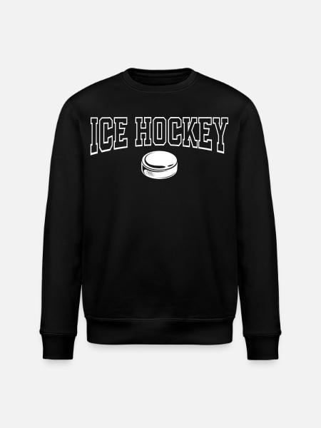 Eishockey  - Stanley/Stella ROLLER Unisex Organic Sweatshirt - black