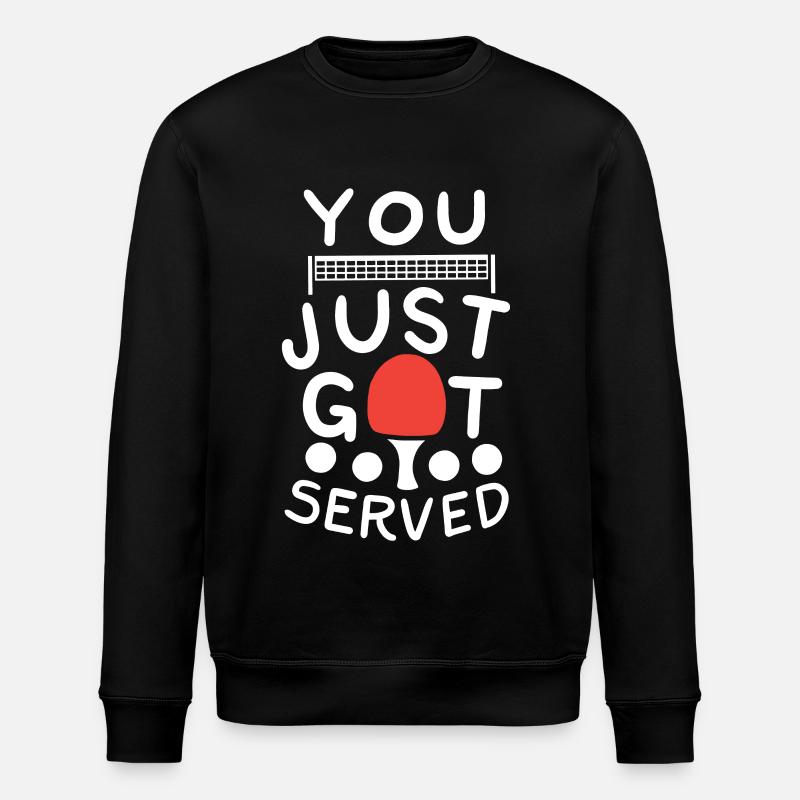 Vous venez d’être servi - Sweat bio ROLLER Stanley/Stella Unisexe - noir