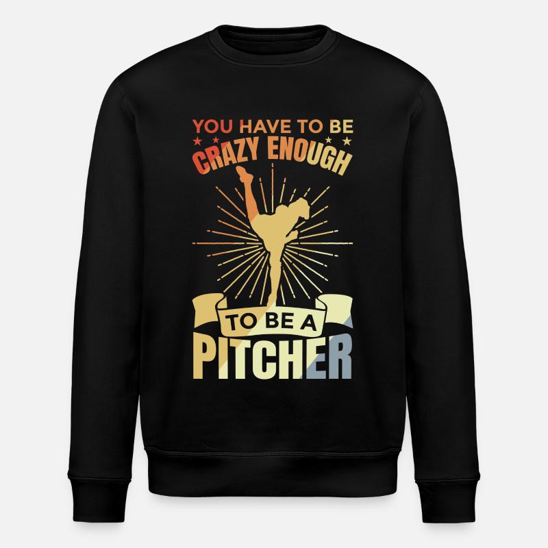 Pitcher - Stanley/Stella Unisex Bio-Sweatshirt ROLLER - Schwarz