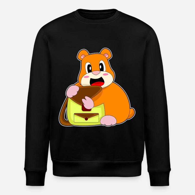 Sac à main Hamster - Sweat bio ROLLER Stanley/Stella Unisexe - noir