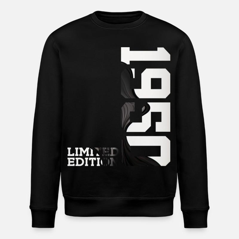 ÉDITION LIMITÉE 76E ANNIVERSAIRE 1950 - Sweat bio ROLLER Stanley/Stella Unisexe - noir