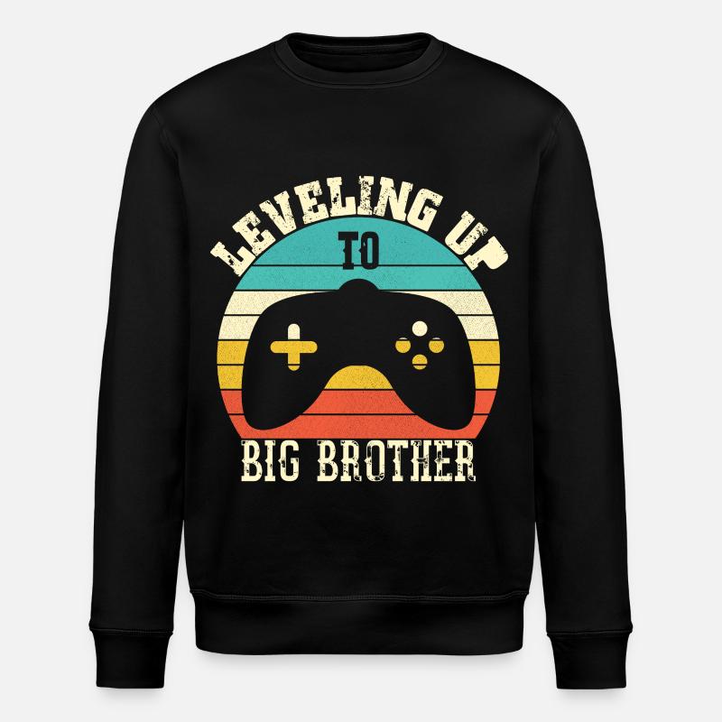 Monter de niveau vers Big Brother - Sweat bio ROLLER Stanley/Stella Unisexe - noir