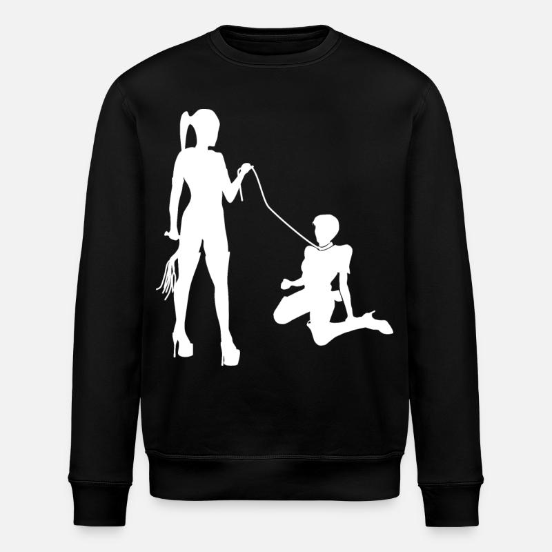 Domina maîtresse avec esclave SM - Sweat bio ROLLER Stanley/Stella Unisexe - noir