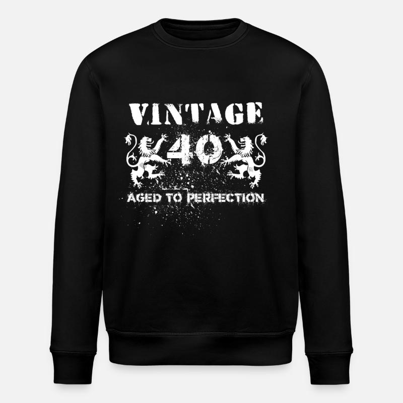40e anniversaire - Sweat bio ROLLER Stanley/Stella Unisexe - noir