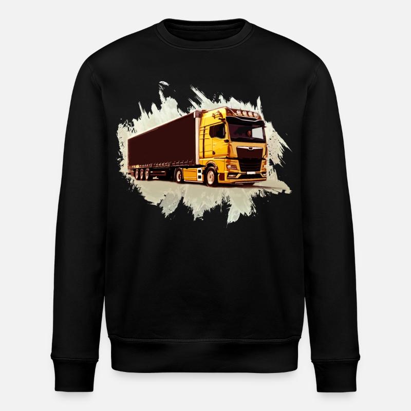 LKW - Stanley/Stella Unisex Bio-Sweatshirt ROLLER - Schwarz