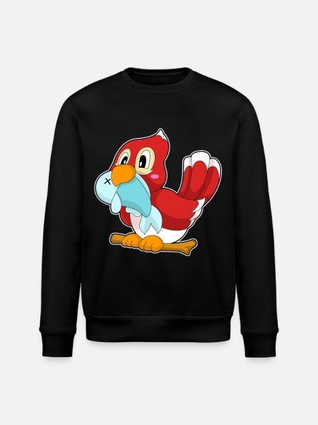 Poisson perroquet - Sweat bio ROLLER Stanley/Stella Unisexe - noir