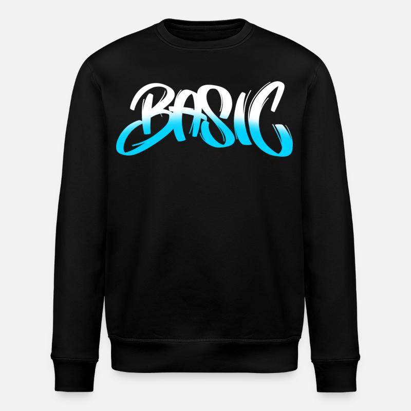 BASIC Graffiti Gradient - Stanley/Stella Unisex Bio-Sweatshirt ROLLER - Schwarz