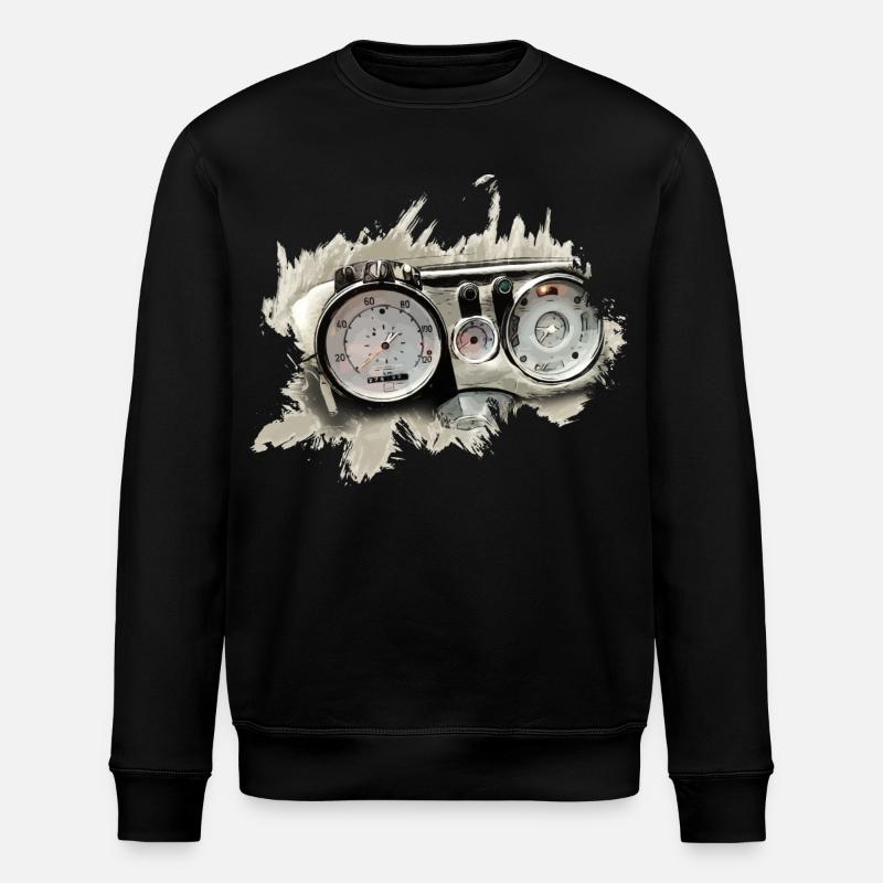 Tableau de bord de l’Unimog 406 - Sweat bio ROLLER Stanley/Stella Unisexe - noir