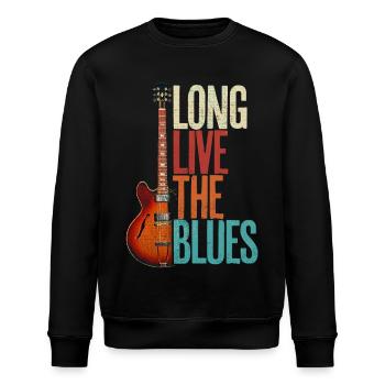 Blues Music Guitar Funny Dicton pour guitariste - Sweat bio ROLLER Stanley/Stella Unisexe - noir - Devant - Nik (191cm)