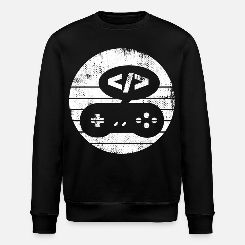 Spieleentwickler - Stanley/Stella Unisex Bio-Sweatshirt ROLLER - Schwarz
