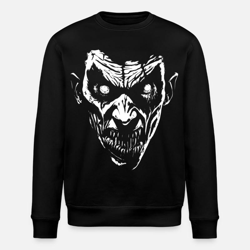 Vampir - Stanley/Stella Unisex Bio-Sweatshirt ROLLER - Schwarz