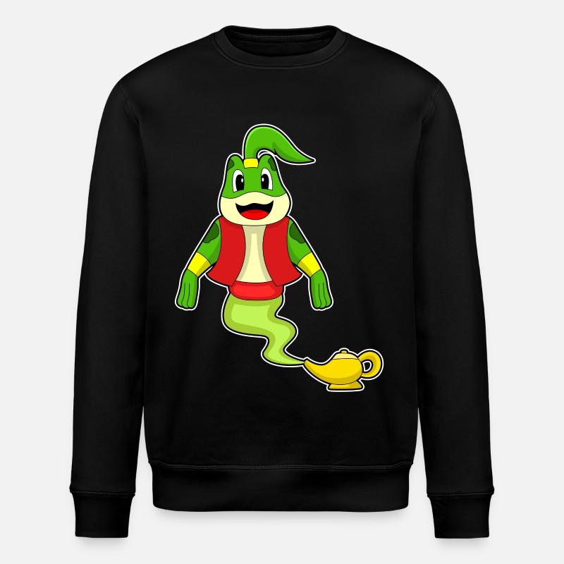 Génie grenouille - Sweat bio ROLLER Stanley/Stella Unisexe - noir