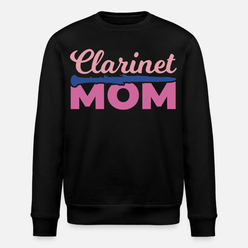 Clarinette Mama - Sweat bio ROLLER Stanley/Stella Unisexe - noir