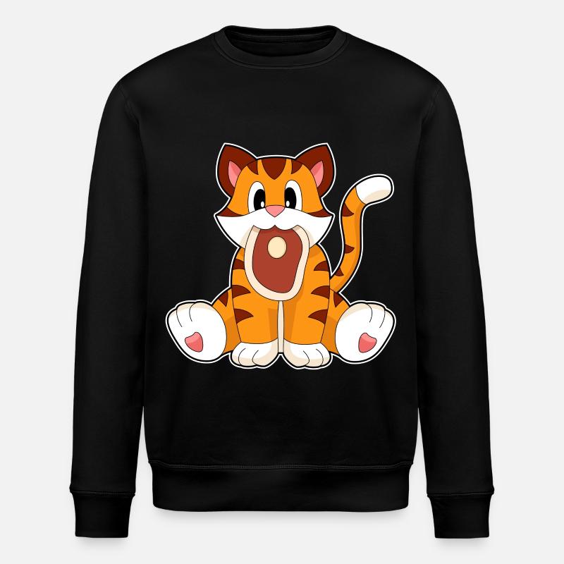 Viande de tigre - Sweat bio ROLLER Stanley/Stella Unisexe - noir