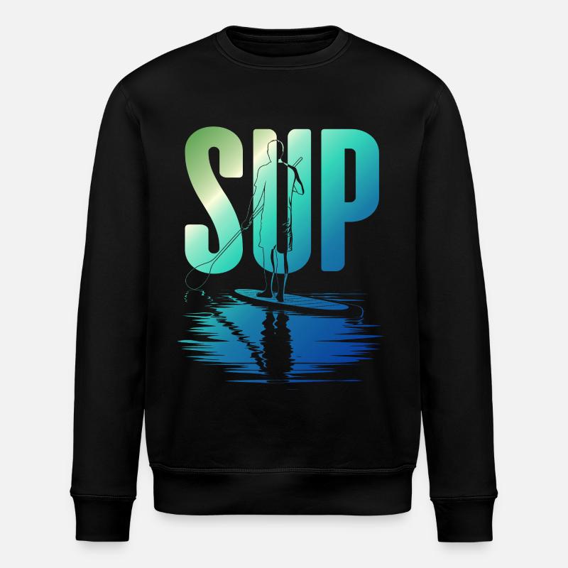 SUP - Stanley/Stella Unisex Bio-Sweatshirt ROLLER - Schwarz