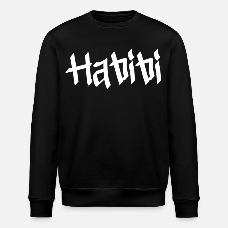 Habibi - Stanley/Stella Unisex Bio-Sweatshirt ROLLER - Schwarz
