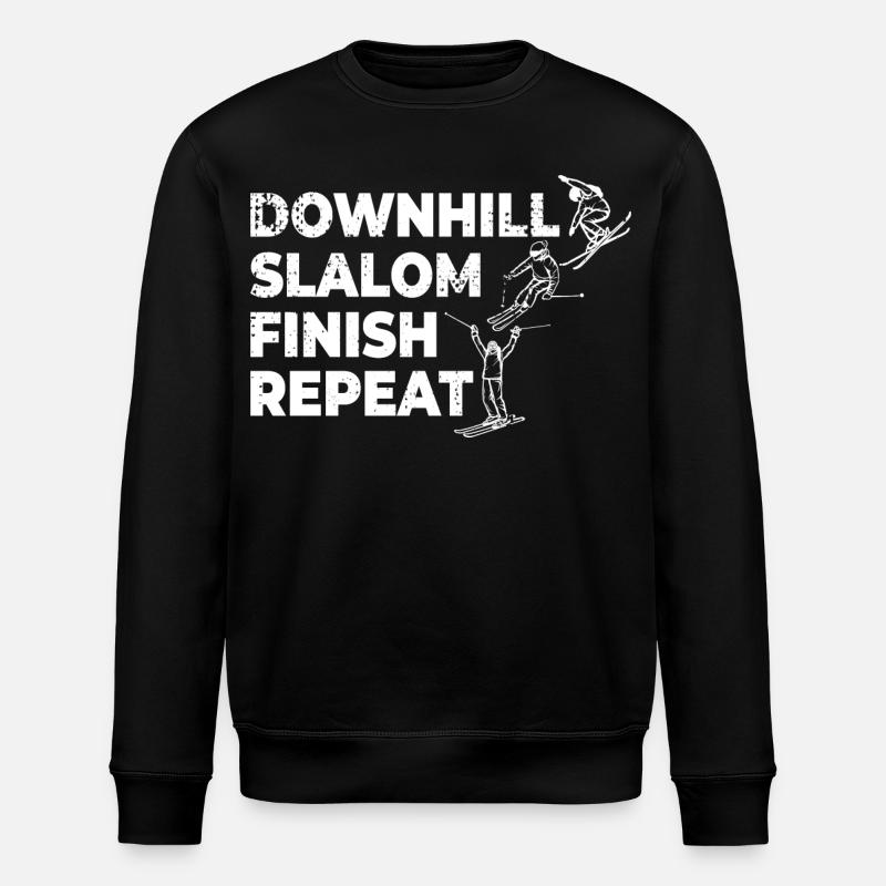 Alpinski - Stanley/Stella Unisex Bio-Sweatshirt ROLLER - Schwarz