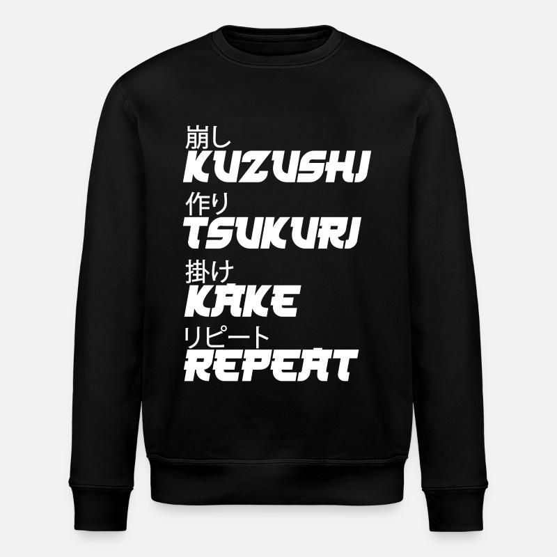 Judo Techniques - Sweat bio ROLLER Stanley/Stella Unisexe - noir