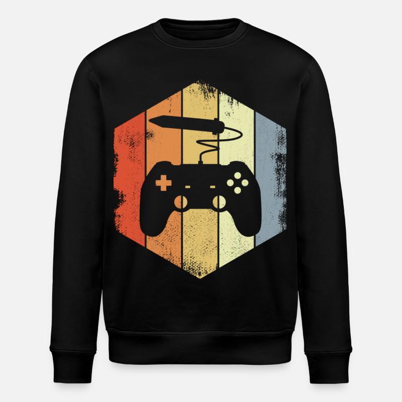 Artiste du jeu - Sweat bio ROLLER Stanley/Stella Unisexe - noir