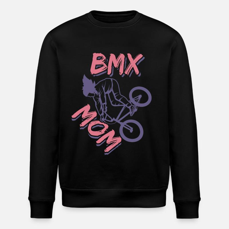 BXM Mom - Stanley/Stella Unisex Bio-Sweatshirt ROLLER - Schwarz