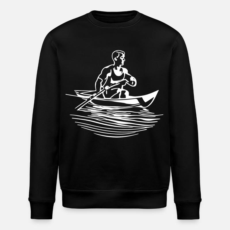 Rameurs rameurs - Sweat bio ROLLER Stanley/Stella Unisexe - noir