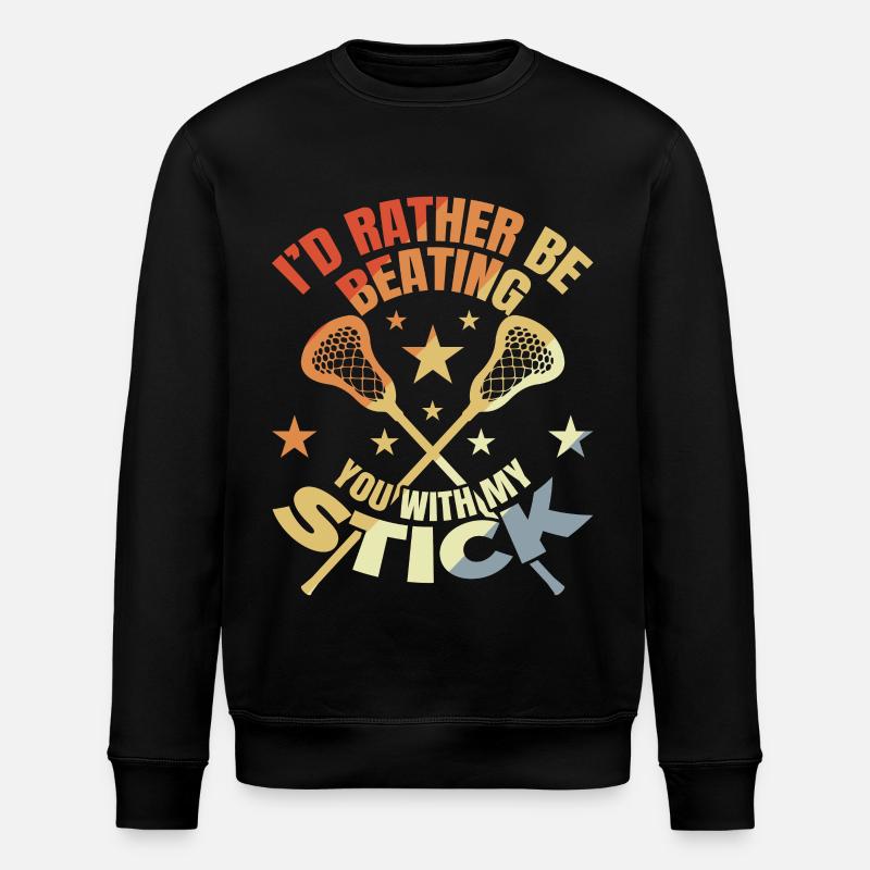 Drôle de blague sur la crosse - Sweat bio ROLLER Stanley/Stella Unisexe - noir