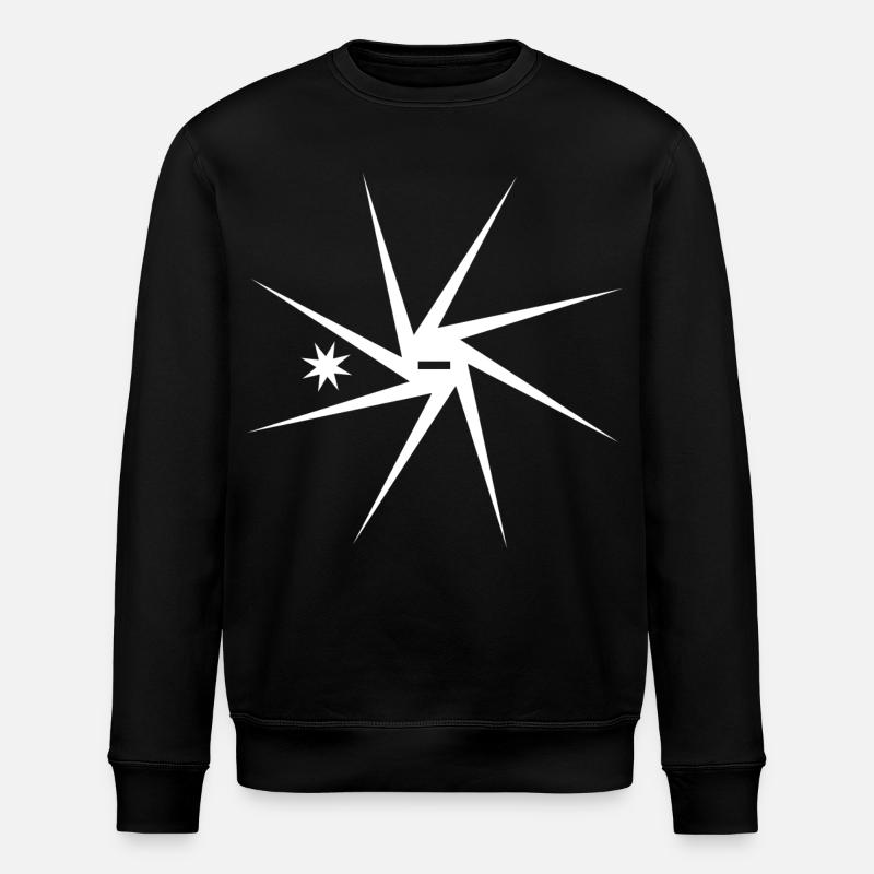 Der fühe Vogel - Stanley/Stella Unisex Bio-Sweatshirt ROLLER - Schwarz
