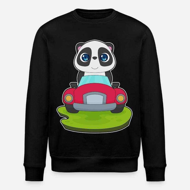 Voiture Panda - Sweat bio ROLLER Stanley/Stella Unisexe - noir