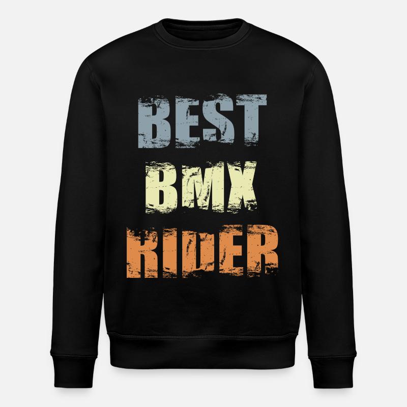 Devis BMX - Sweat bio ROLLER Stanley/Stella Unisexe - noir