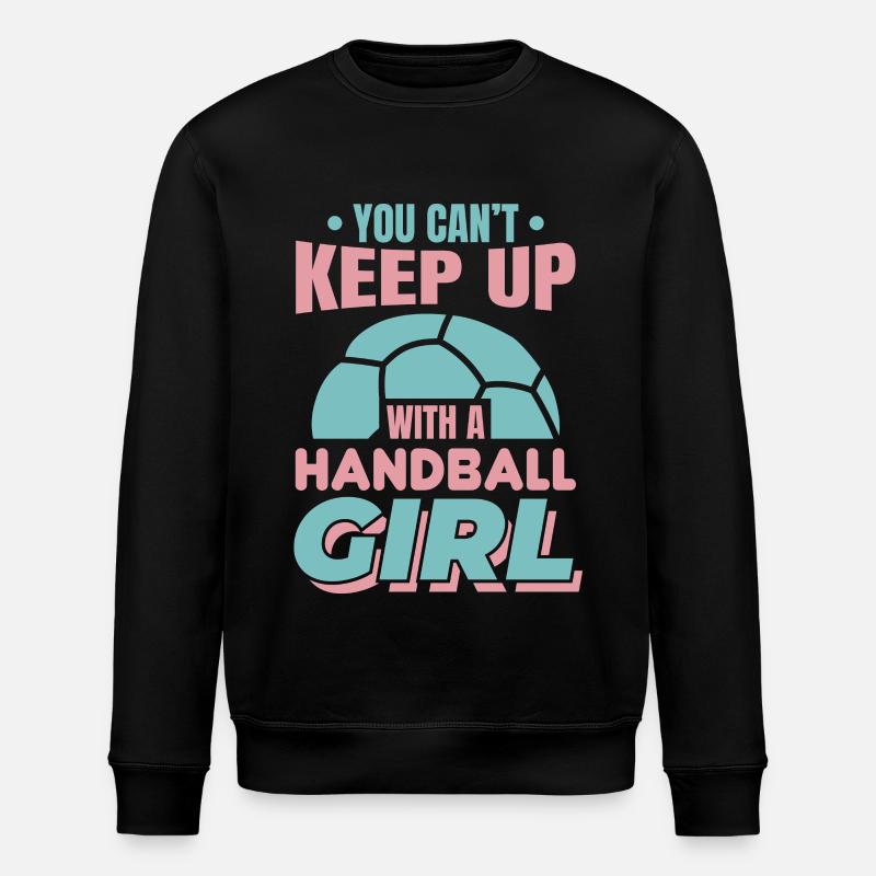 Handballspielerin - Stanley/Stella Unisex Bio-Sweatshirt ROLLER - Schwarz