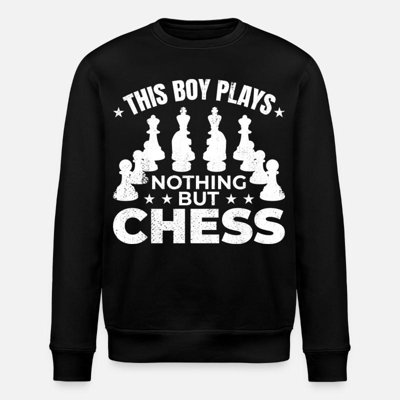 Garçon d’échecs - Sweat bio ROLLER Stanley/Stella Unisexe - noir