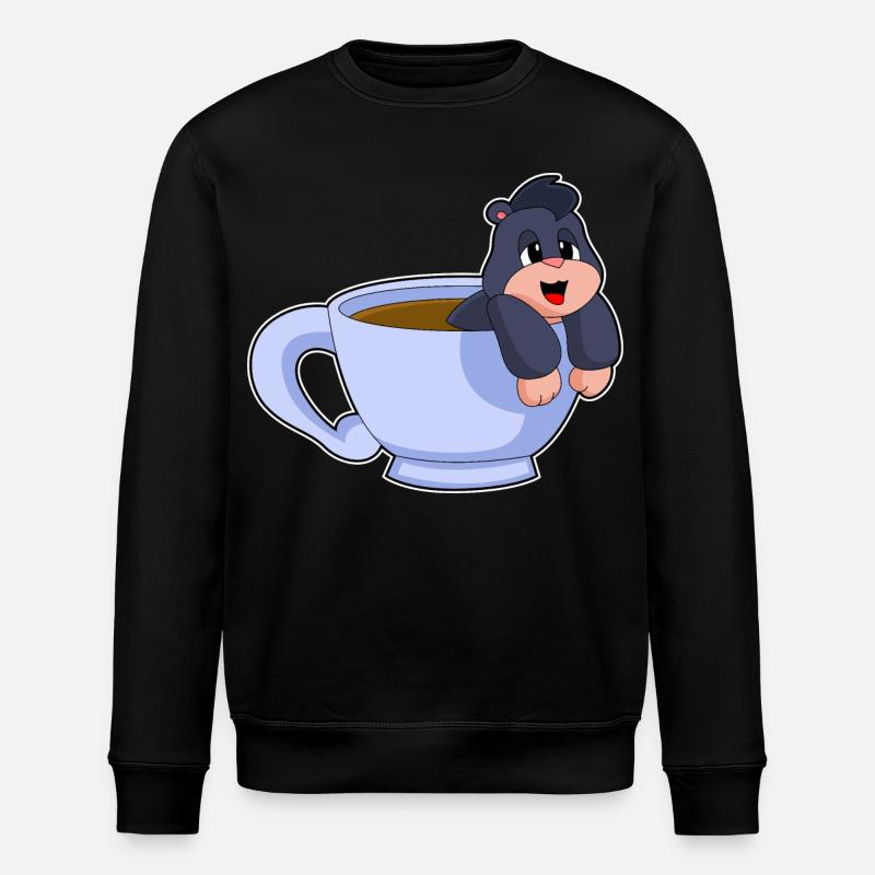 Tasse à café Mole - Sweat bio ROLLER Stanley/Stella Unisexe - noir