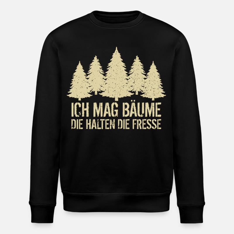 Wandern - Stanley/Stella Unisex Bio-Sweatshirt ROLLER - Schwarz